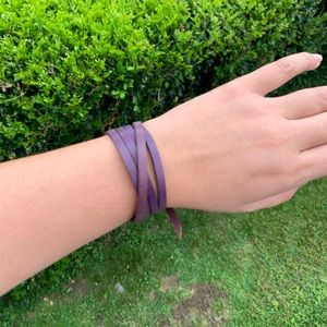 Italian Leather Wrap Bracelets